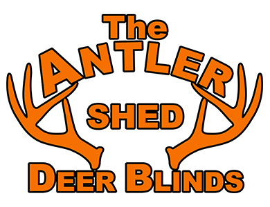 The Antler Shed Deer Blinds logo